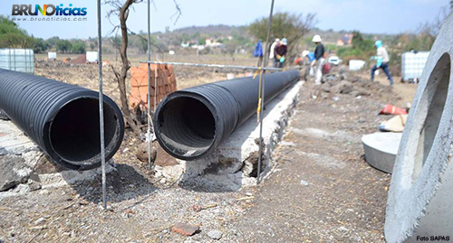 SAPAS crecerá colector de aguas negras a Ticuítaco
