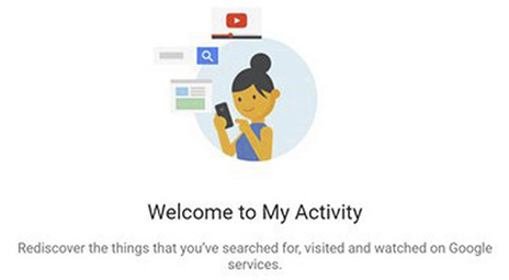 My Activity: Google se revela.