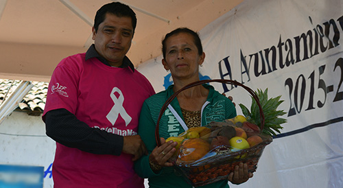 Martha Duarte, de pie… contra el cáncer de mama