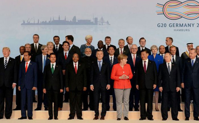 G20 deja solo a E.U. al reafirmar compromiso con la defensa del clima