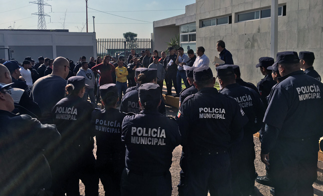 EXPLICA ALCALDE APOYOS DE FORTASEG A POLICÍAS