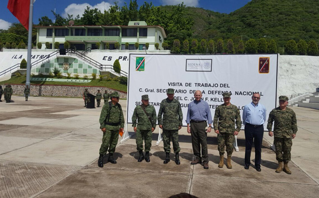 Secretarios de la Defensa, Marina y del Interior de Estados Unidos viajan a Guerrero
