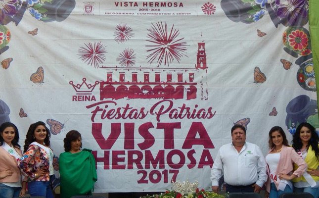 DAN A CONOCER ACTIVIDADES DE FIESTAS PATRIAS EN VISTA HERMOSA