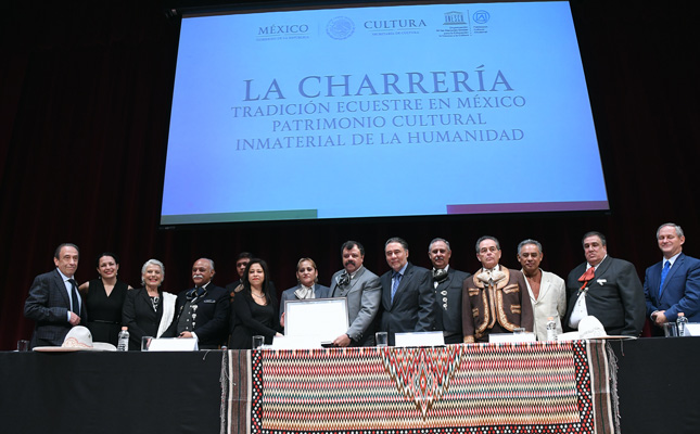 CHARRERÍA, PATRIMONIO DE LA HUMANIDAD RECONOCIDO POR LA UNESCO