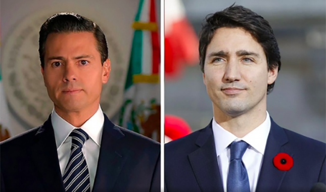 Presidentes de México y Canadá hablan sobre medidas ante aranceles de EUA
