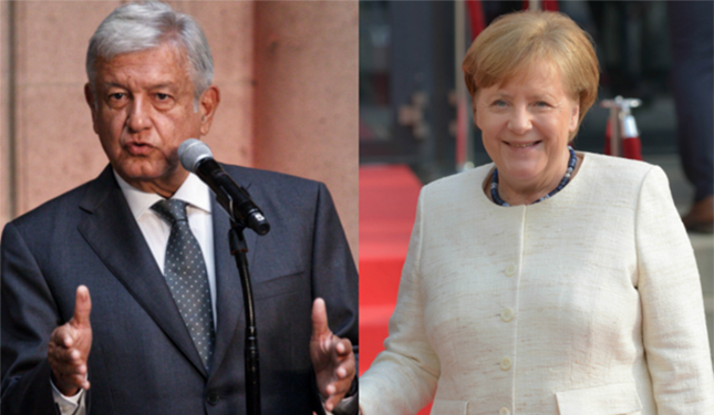 Merkel desea “fuerza, confianza y fortuna” a López Obrador 