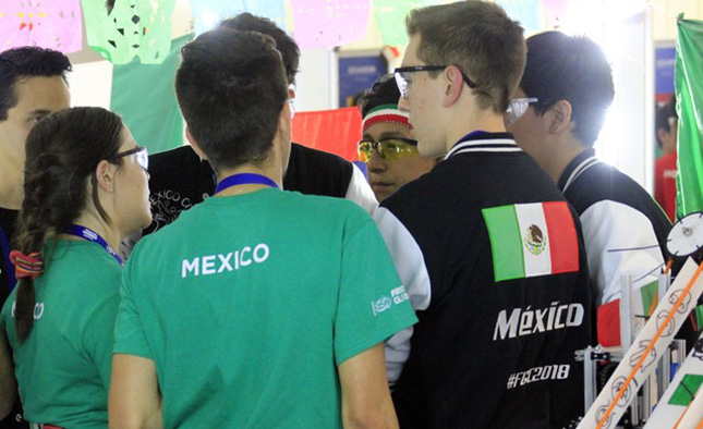 Gana México medalla de plata en Mundial de Robótica 2018