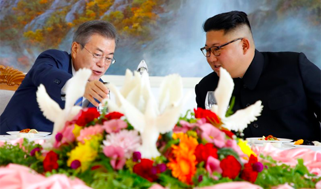 Histórico las dos Coreas pactan eliminar toda amenaza de guerra