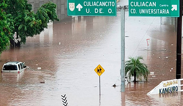 Evalúan daños dejados por lluvias en Sinaloa