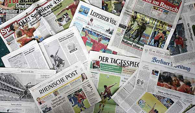 Nueve de cada diez alemanes lee el diario en papel o digital