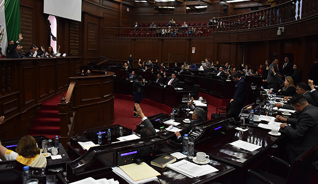 Aprueba Congreso leyes de ingreso de Ecuandureo, Ixtlán, Penjamillo, Vista Hermosa y Zináparo