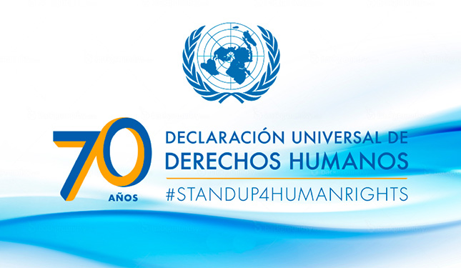70 aniversario de los Derechos Humanos