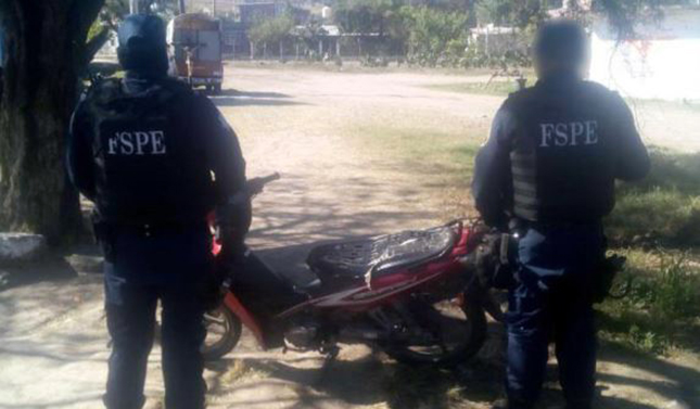RECUPERA POLICÍA DE PÉNJAMO, MOTOCICLETA ROBADA EN LA PIEDAD