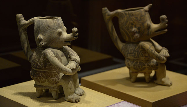 Museo de Antropología exhibe colección de cerámica de la cultura Huasteca