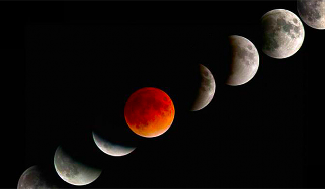 El próximo día 20 podrá observarse eclipse lunar total en México
