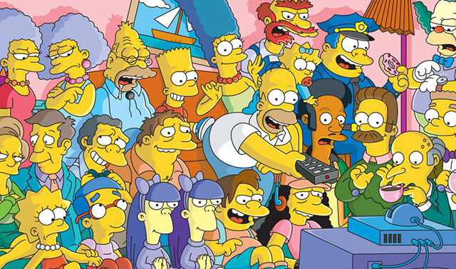 Celebrarán a Los Simpson con el especial “30 personajes”