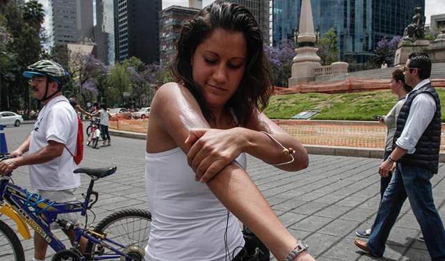 Sólo 10 por ciento de mexicanos usa protector solar