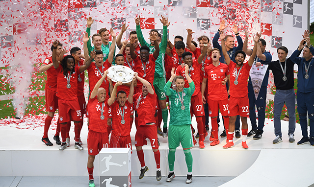 El Bayern gana la Bundesliga alemana por séptima vez consecutiva