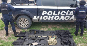 Vehículos robados y armas de fuego