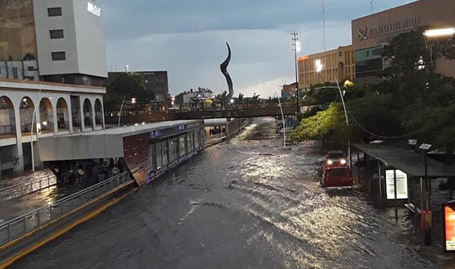 Tormenta Guadalajara 8 de julio 2019