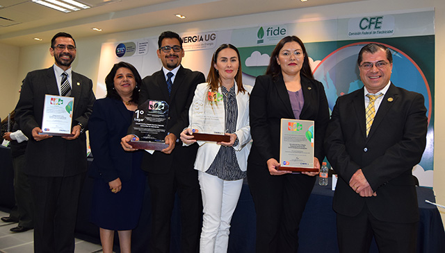 Recibe UG Premio Estatal de Sustentabilidad Energética Guanajuato 2019