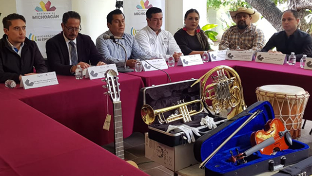 La de Angamacutiro una de las 13 Escuelas de Música Tradicional de Michoacán