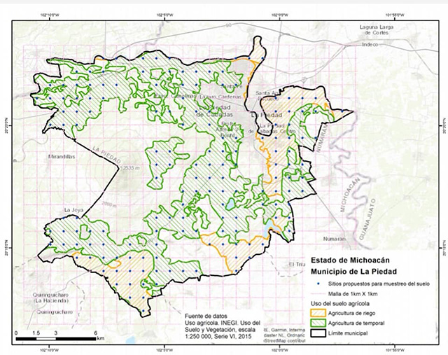 Concluye mapeo de suelos agrícolas en La Piedad