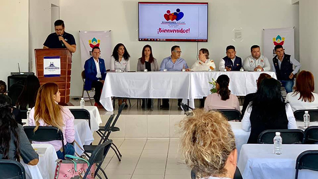 DIF Michoacán reúne a sistemas DIF de la región en Ecuandureo