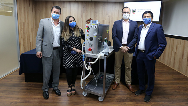 Crean en UdeG respirador a bajo costo para pacientes con COVID-19