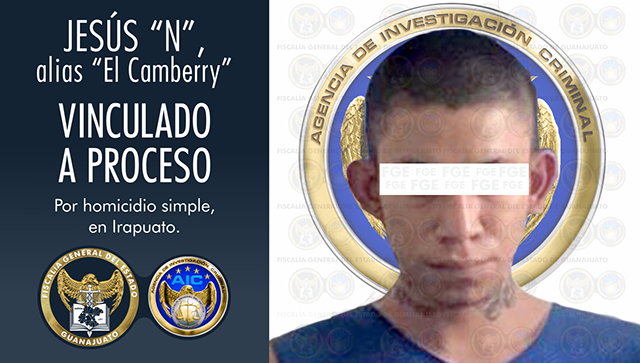 Detienen en Irapuato a El Camberry por homicidio de menor