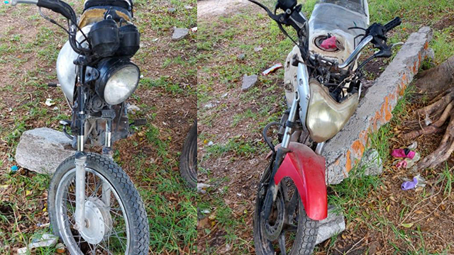 SSP asegura dos motocicletas en La Angostura, Vista Hermosa