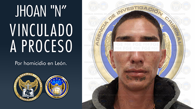 Detenido y vinculado sujeto por homicidio ocurrido en León