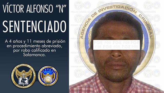 Sentencian a ladrón de OXXO en Guanajuato