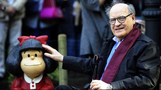Mafalda está de luto, Quino falleció