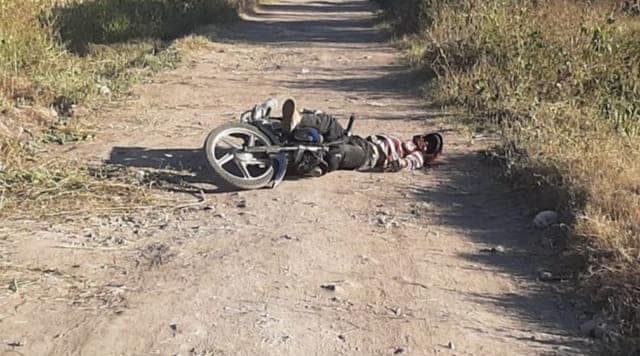 Asesinan a 1 motociclista en El Huarapo, Pénjamo