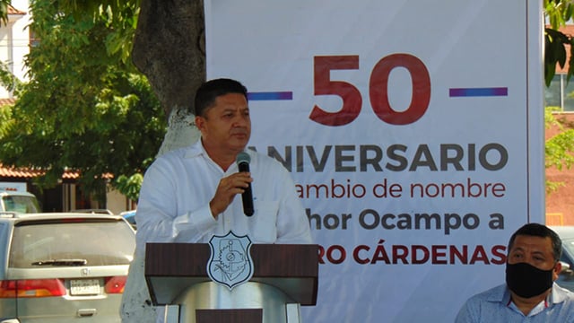 Lázaro Cárdenas, Feliciano Flores 50 años
