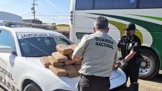 Detienen a hondureño en La Piedad con 35 kg de marihuana