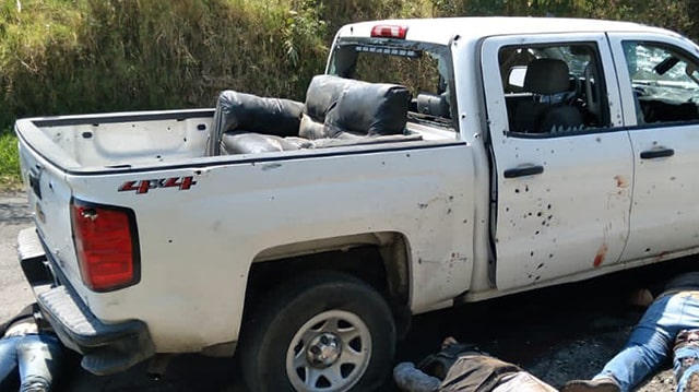 Matan a 13 policías y agentes en Coatepec Harinas, Edomex