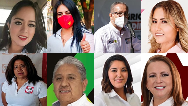 ¿Quiénes son los candidatos a diputado federal por el 5to. distrito de Zamora?