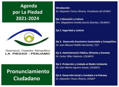Agenda La Piedad 2021-2024
