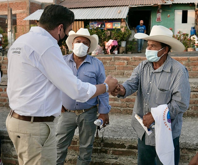 Tanhuato, Yurécuaro y La Piedad escuchan mensaje de Hugo Anaya