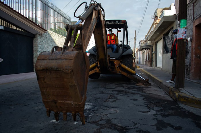Inician obras en calles Matamoros y Ocampo de La Piedad