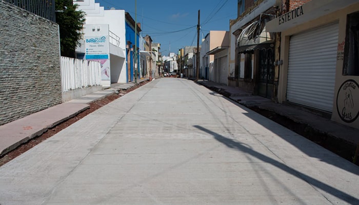 Obra en calle Matamoros en La Piedad se entregará a finales de mes