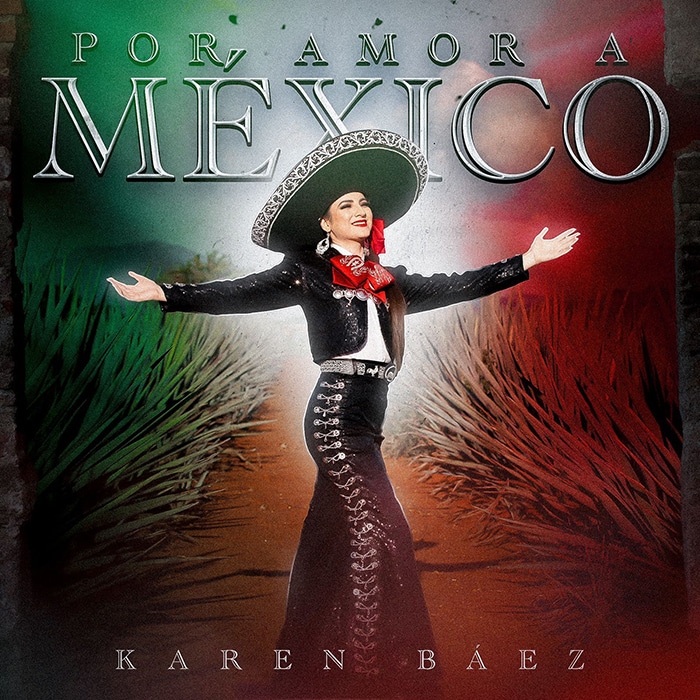 Karen Báez Canta con mariachi “Por amor a México”
