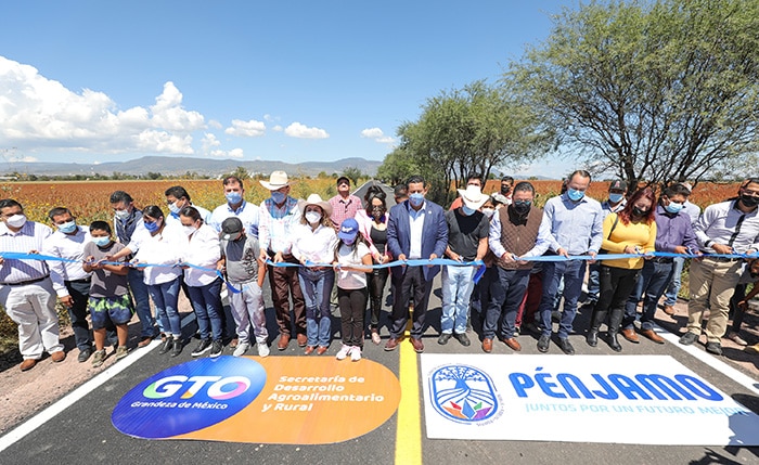 Invierte Gobierno de Guanajuato $38 MDP en caminos rurales de Pénjamo