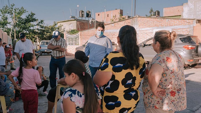 Juan Andrés Rodríguez visita las 43 comunidades de La Piedad en 100 días
