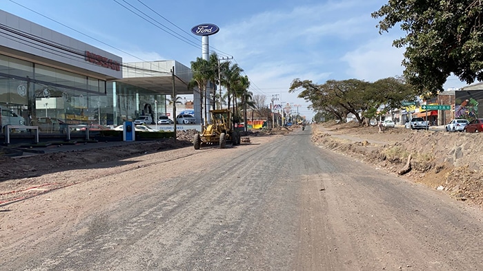 Reinicia obra del Boulevard de La Piedad; cierran el paso
