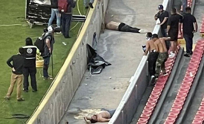 Riña en estadio Corregidora de Querétaro 22 heridos; no reportan muertos aún