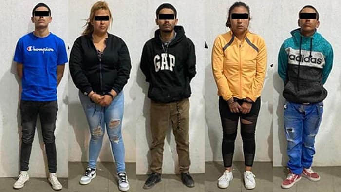 En Pénjamo 5 sujetos detenidos con  armas, drogas y motos