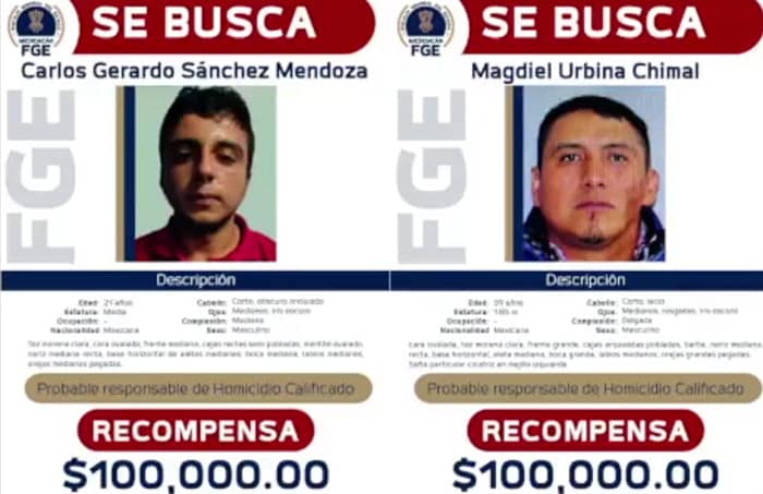 FGE ofrece recompensa por presuntos homicidas de periodista en Zitácuaro